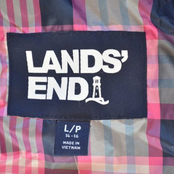 NWT Lands End Down Puffer Parka Jacket Coat Size L - Picture 6 of 6